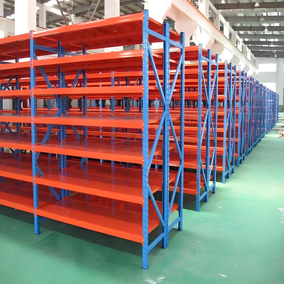 B57: Scaffalature per carichi medi - Scaffalature per magazzino, stoccaggio cartoni, scaffalature a campata lunga, scaffalature per stoccaggio in magazzino