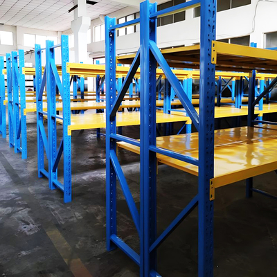 B57: Scaffalature per carichi medi - Scaffalature per magazzino, stoccaggio cartoni, scaffalature a campata lunga, scaffalature per stoccaggio in magazzino