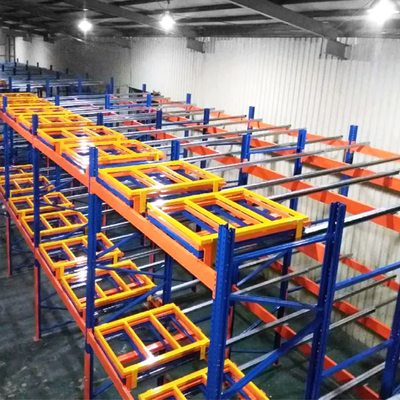 B58: Scaffalature Push Back per Pallet in Metallo Scaffalature Push Back Regolabili Scaffalature per Magazzino Scaffalature Industriali per Pallet