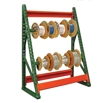 Cantilever Racking Roll Drum Storage Cable Reel Rack Steel Coil Roll Rack
