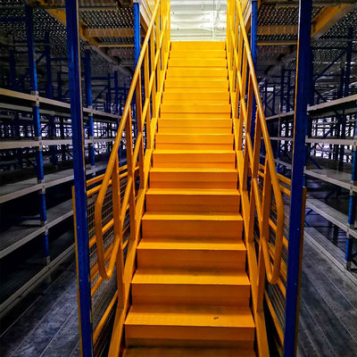 C05:Piattaforma di struttura in acciaio per pavimenti di mezzanino a più strati per lavori pesanti Piattaforma di acciaio per edifici di mezzanino