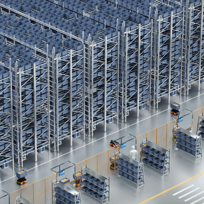 Il pallet selettivo tormenta il colore resistente del sistema di memorizzazione del magazzino RAL