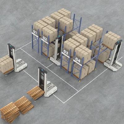 Pavimento di mezzanino di 3 livelli che tormenta altezza industriale di BMW 7200mm dei ricambi auto