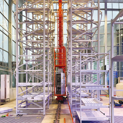 Stacker Crane Floor Supported SRM Storage And Retrieval Machine ASRS Sistema automatico di stoccaggio e recupero