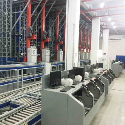 Gru impilatrice MiniLoad Gru impilatrice per contenitori di materiali ASRS‌ Sistema di stoccaggio e recupero automatico