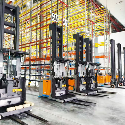 Scaffalatura VNA Corridoio Molto Stretto Scaffalatura per Carichi Pesanti Scaffalatura per Pallet VNA Scaffalatura a Travi