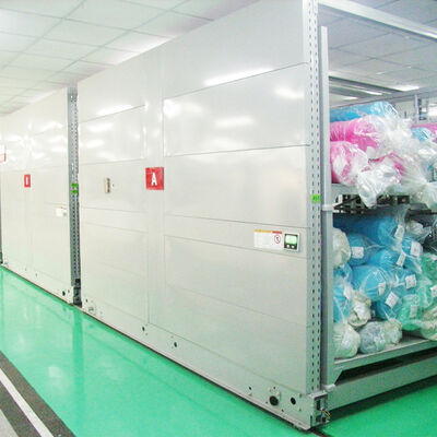 Partimenti per autoveicoli 2.5T carico Racking elettrico mobile con rotaia guidata