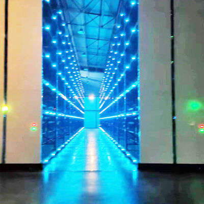 Partimenti per autoveicoli 2.5T carico Racking elettrico mobile con rotaia guidata