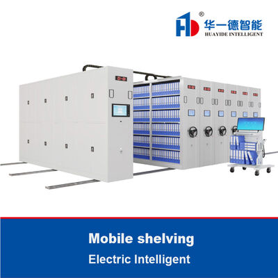 Scaffalature Elettroniche Intelligenti Mobili per Archivi Scaffalature Metalliche Intelligenti per Biblioteche Compatte Sistemi di Scaffalature per lo Stoccaggio