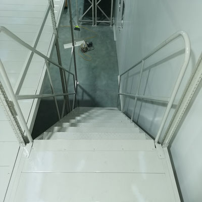 Pavimento di mezzanino dell'onere gravoso di colore di RAL che tormenta 1000 per sistema di scaffalature del mezzanino di Sqm