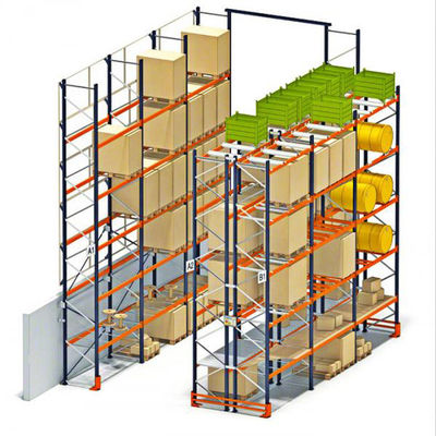 4000 kg per livello ripiani di pallet pesanti con travi RHS 80×60