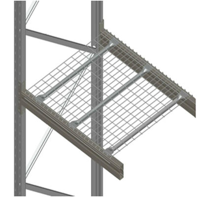 4000 kg per livello ripiani di pallet pesanti con travi RHS 80×60