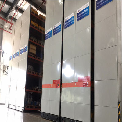500 kg per strato scaffalatura mobile elettrica in acciaio economica colore RAL