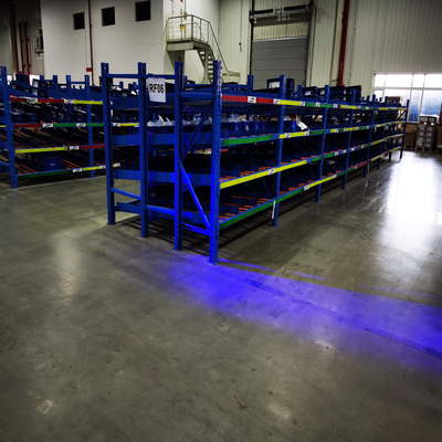 FIFO RAL Color Gravity Flow Shelf per magazzini