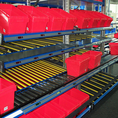 FIFO RAL Color Gravity Flow Shelf per magazzini