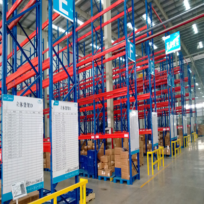 Metalli pesanti pallet racking 1400mm larghezza Multi strato personalizzato