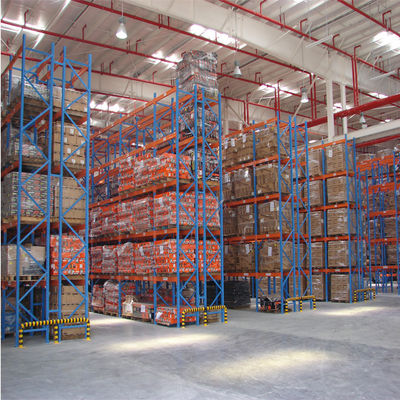 Sistema regolabile di scaffalature per pallet pesanti con travi RHS 80x60