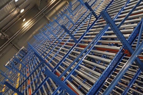 FIFO Racking per pallet a gravità ad alta efficienza Certificato ISO9001