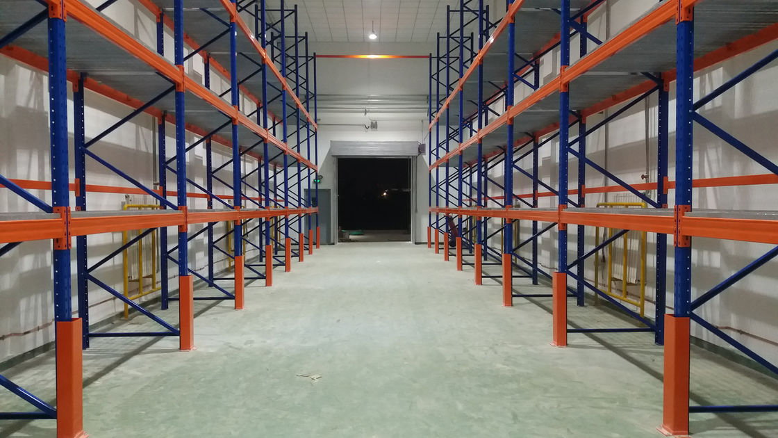Sistema regolabile di scaffalature per pallet pesanti con travi RHS 80x60