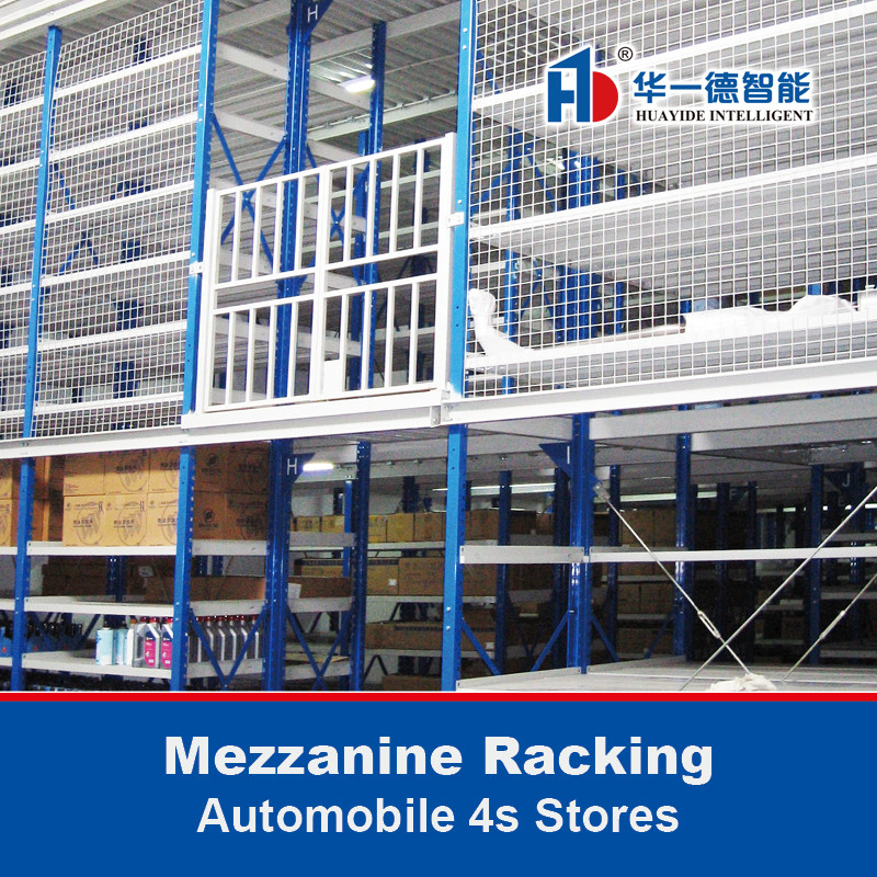 Scaffalature per automobili 4s negozi Scaffalature a più livelli Sistemi di scaffalature per supermercati