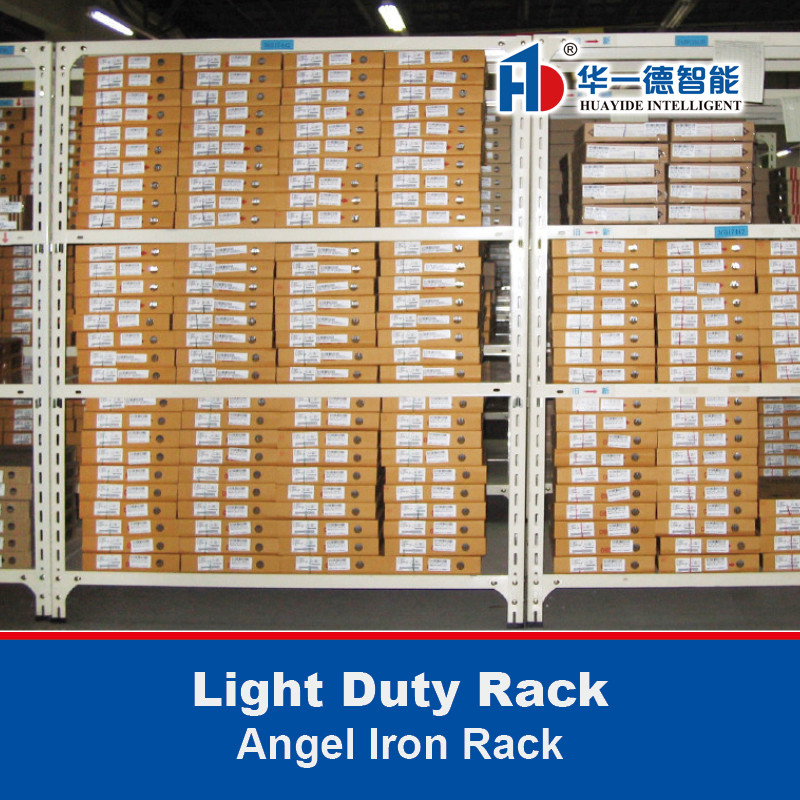 Rack leggero Angelo Rack di ferro Cartone Scatola di stoccaggio Racking Long Span Rack Deposito Rack