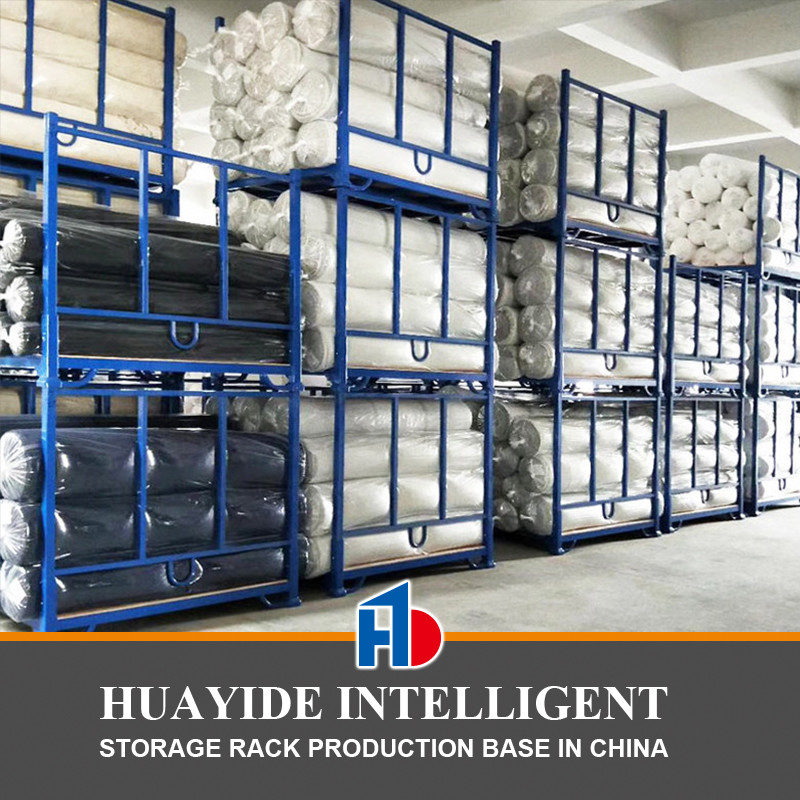 A19: Scaffalatore pieghevole Scaffalatore smontabile Scaffalatore per tela Rulli tessili Stoffe Scaffalatore
