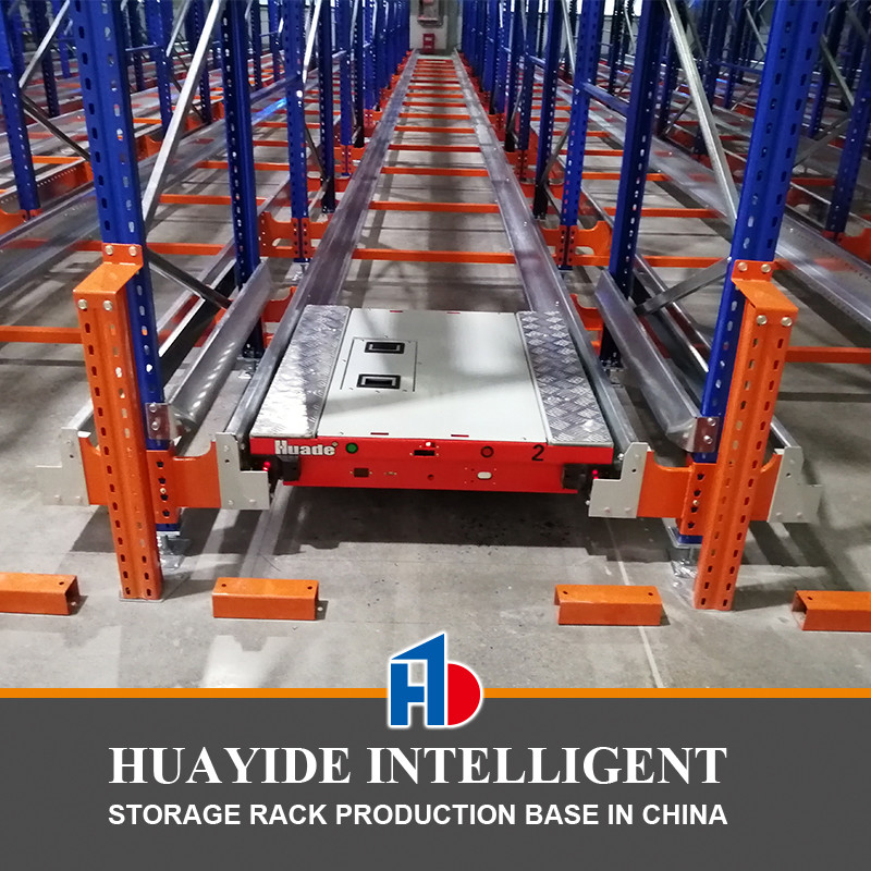 A06: Scaffalatore radio-navetta Radio-navetta scaffalatorio pallet magazzino scaffalatorio di stoccaggio scaffalatorio pallet runner