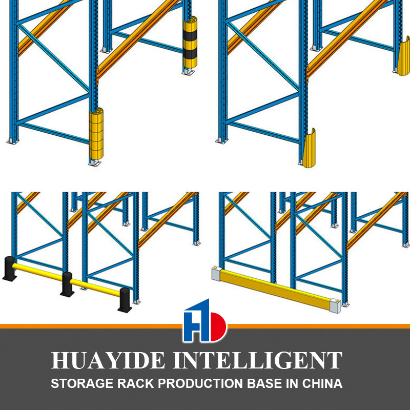 A04: Rack verticale Guard Warehouse Storage Rack verticale Protector safety barrier Anti-Collision Guardrails