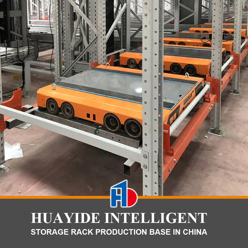 B13 ASRS Sistema di navetta a quattro vie Automazione superiore a carico pesante magazzino di stoccaggio Racking di navetta in acciaio
