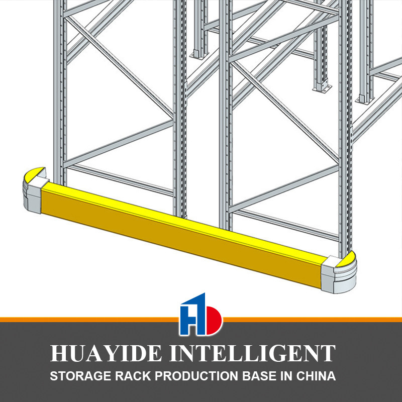 Barriere curve di contorno Rack End Guard Racking verticale Protector Barriera di sicurezza Anti-Collision Guardrails