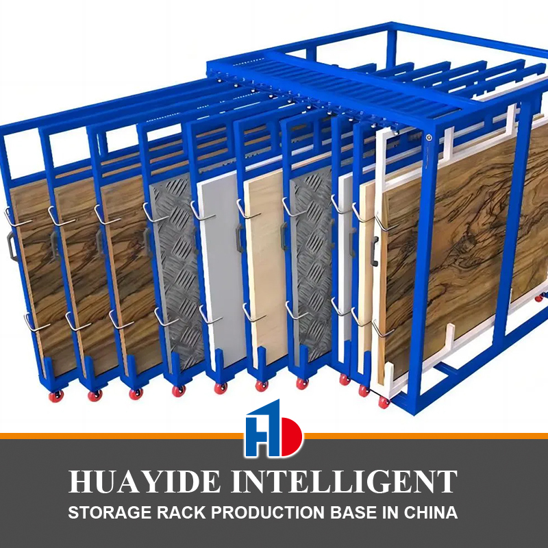 RHS Beam Electric Mobile Racking Q235 Rack per pallet selettivi in acciaio