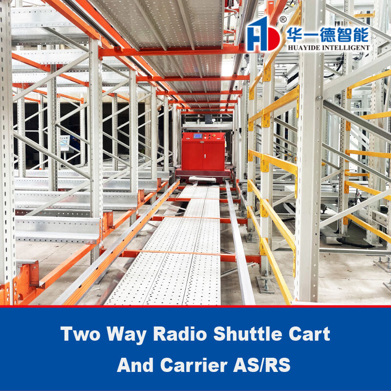 Carrello navetta radio bidirezionale e sistema di trasporto ASRS di stoccaggio e prelievo automatico  Sistema di scaffalatura Pallet Runner
