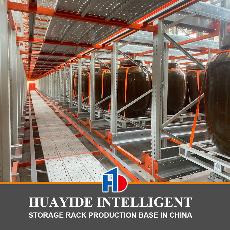 Carrier and Shuttle Car Sistema di stoccaggio tridimensionale in magazzino Sistema automatizzato di stoccaggio e recupero ASRS