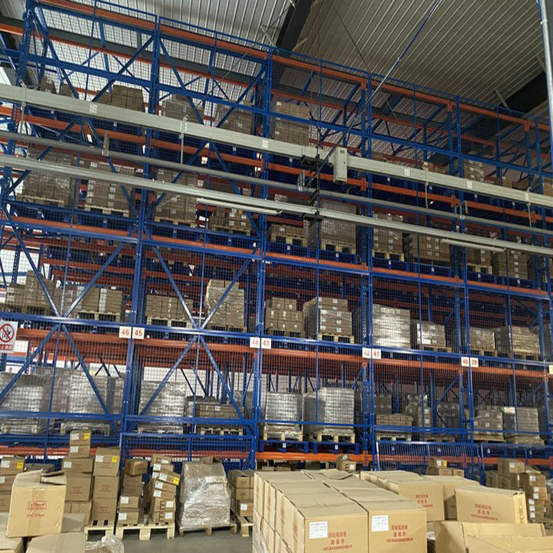 Sistema selettivo di scaffalature del pallet del pallet Q235 di stoccaggio del passo resistente d'acciaio dello scaffale 76.2mm